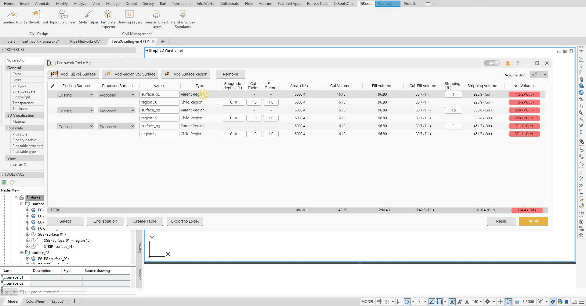 Demonstration object association