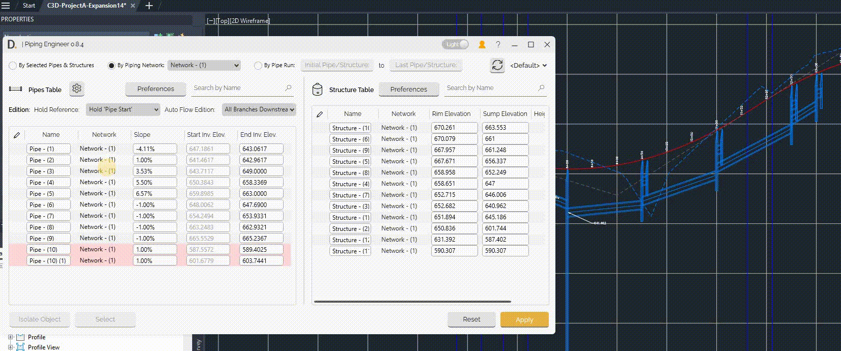 DiRoots-Tips select rows