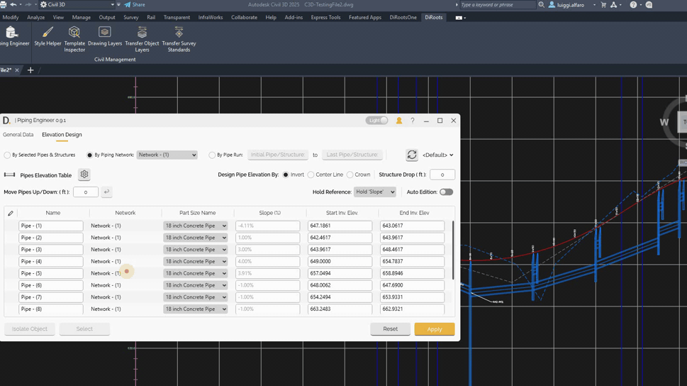 DiRoots-Tips select rows