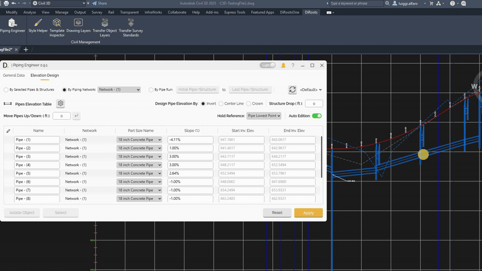 DiRoots-Tips select rows