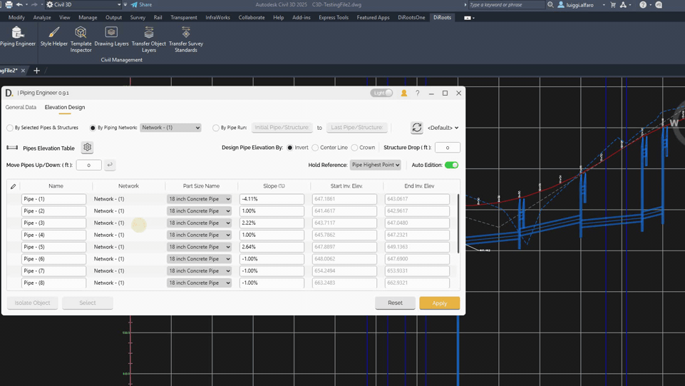 DiRoots-Tips select rows