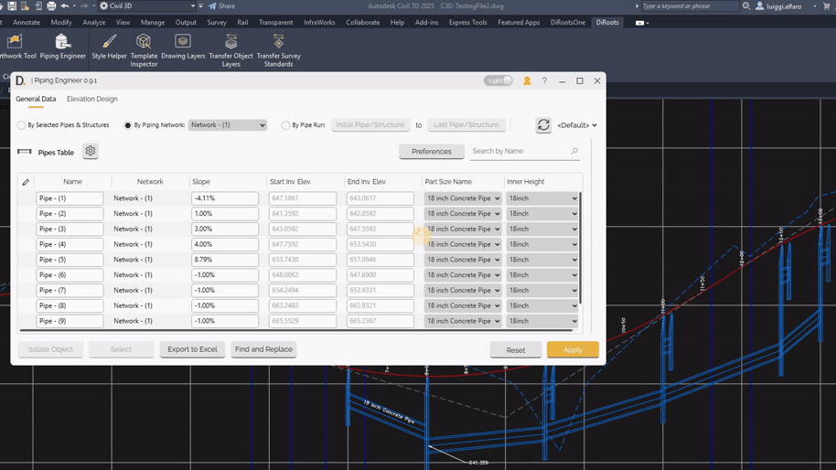 DiRoots-Tips select rows