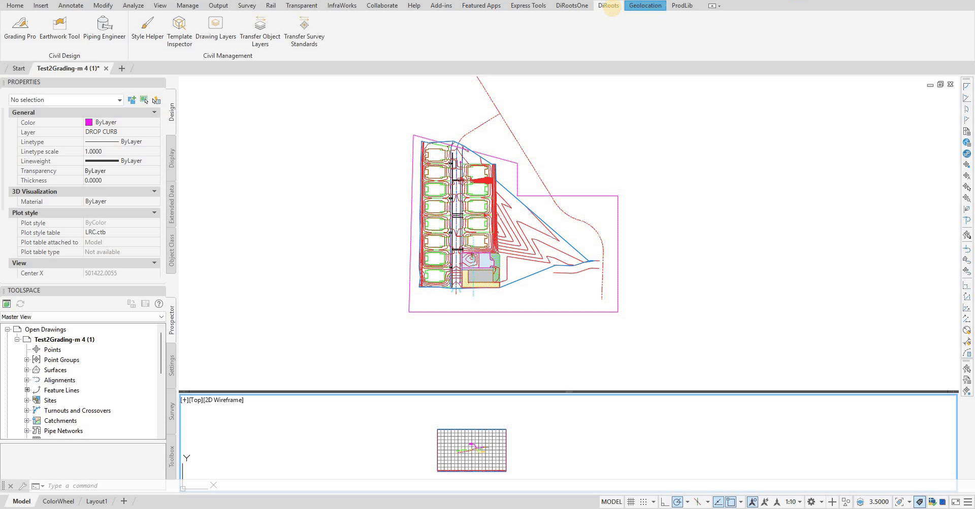 Complete workflow from opening to saving a profile