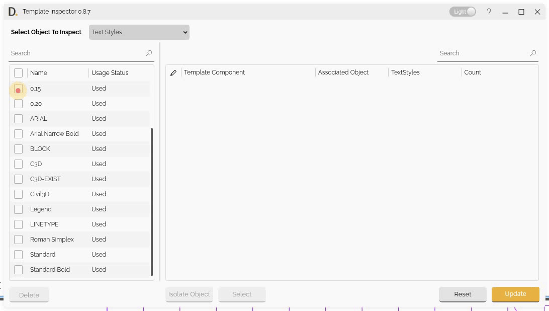 Demonstrate multi-object selection