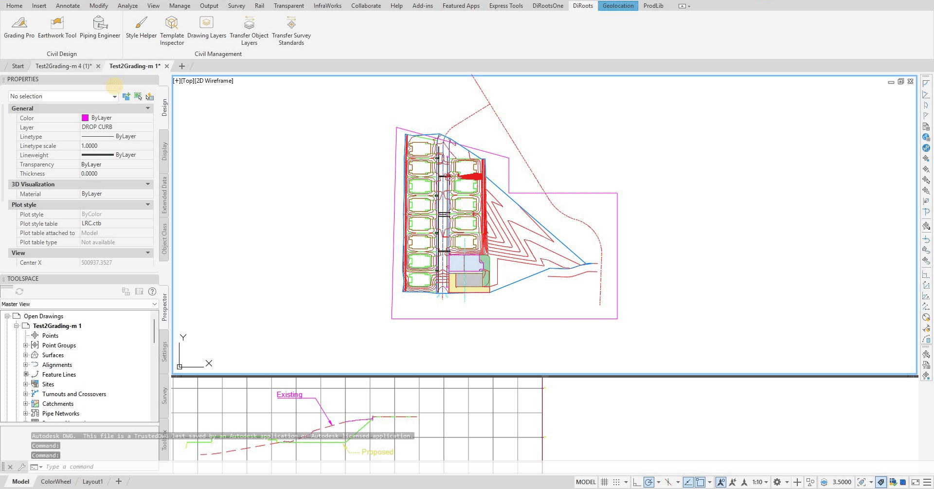 Complete workflow from opening to applying settings