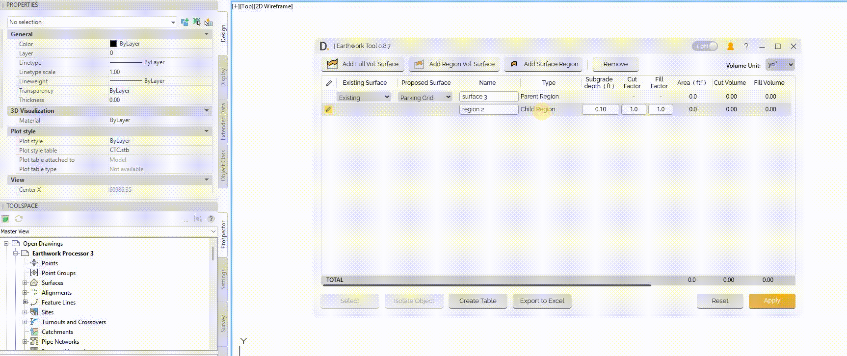 Right-click on the row - Context menu